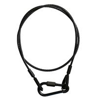 hn-sound - S 50500 veiligheidskabel 5 mm 5 m lang voor kabelhouder S50s