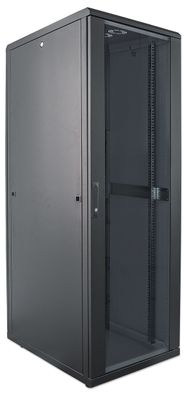 Intellinet 713443 19inch-patchkast (b x h x d) 600 x 2057 x 600 mm 42 HE Zwart (RAL 9005)