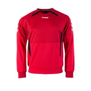 hummel Authentic Crew Sweater Kids Rood Zwart