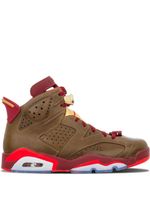 Jordan baskets montantes Air Jordan 6 Retro - Marron