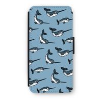 Narwhal: iPhone 7 Flip Hoesje