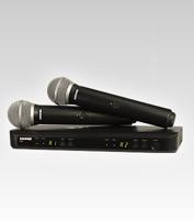 Shure BLX288E/PG58-M17 (662-686 MHz) dual handheld draadloos