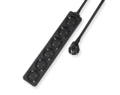 ACT AC2460 power uitbreiding 3 m 6 AC-uitgang(en) Binnen Zwart ACT AC2460 power uitbreiding 3 m 6 AC-uitgang(en) Binnen Zwart