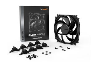 be quiet! SILENT WINGS 4 | 140mm PWM Computer behuizing Ventilator 14 cm Zwart 1 stuk(s)