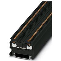 PHOENIX CONTACT 50 stuks doorgangsklemmen PT 1,5/S BK 500V 17,5A 2 aantal connectoren 0,14 mm² - 1,5 mm² zwart 3208128