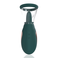 Pumped by Shots Enhance - Rechargeable Vulva and Breast Pump - Forest Green - thumbnail