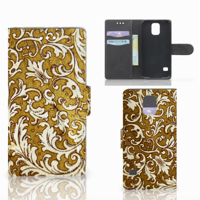 Wallet Case Samsung Galaxy S5 | S5 Neo Barok Goud