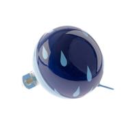 Niet Verkeerd fietsbel Drops ding-dong staal 60 mm blauw