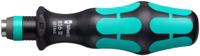 Wera Kraftform 800 serie zeskantige dopsleutel, 119 mm blader, Rapidator Quick-Release Chuck, 1