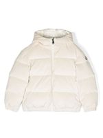 Moncler Enfant Daos hooded down jacket - Tons neutres