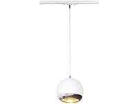 SLV 143621 230V-railsysteem lamp GU10 Wit, Chroom