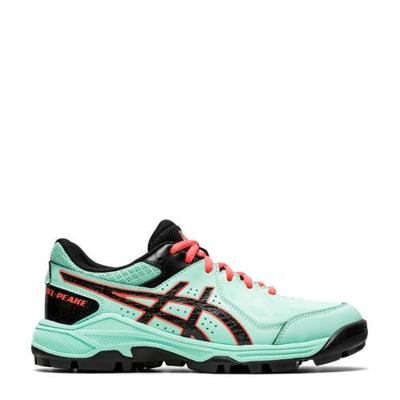 ASICS Gel-Peake GS hockeyschoenen mintgroen/zwart/oranje kids ASICS Gel-Peake GS hockeyschoenen mintgroen/zwart/oranje kids