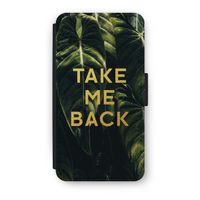 Take me back: iPhone X Flip Hoesje