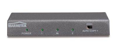 Marmitek SPLIT 612 UHD 2.0 TV accessoire Zwart Marmitek SPLIT 612 UHD 2.0 TV accessoire Zwart