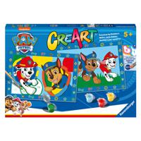 Ravensburger CreArt Schilderen op Nummer PAW Patrol