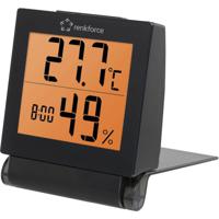 Renkforce Thermo- en hygrometer Zwart - thumbnail