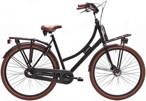 Avalon Cargo Dames 50cm R-brake Alu N3 mat-zw