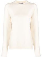 Jil Sander Harmony crew-neck wool jumper - Blanc