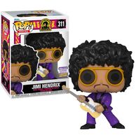 Funko Pop! Rocks: Jimi Hendrix - Paars Pak (2023 Summer Convention) - Gelimiteerde Editie - thumbnail