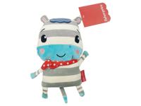 Fisher-Price Pluche knuffel (Zebra opdruk) - thumbnail