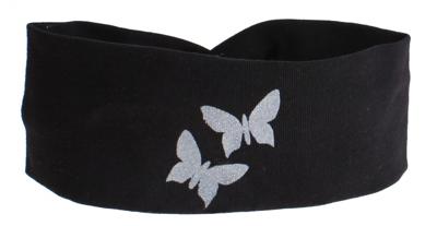 Papillon haarband vlinders meisjes zwart