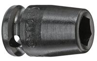 GEDORE Krachtschroefinzetstuk 3/8 inch, 6-kant 22 mm, 1 stuk, K 30 22