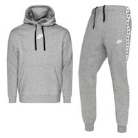 Nike Trainingspak Club Fleece - Grijs/Wit