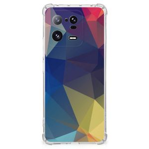 Xiaomi 13 Pro Shockproof Case Polygon Dark