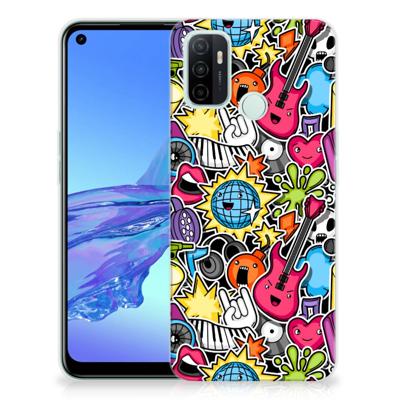 OPPO A53s | A53 Silicone Back Cover Punk Rock OPPO A53s | A53 Silicone Back Cover Punk Rock
