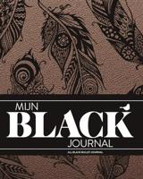 Mijn Black Journal-Bohemian Feather - Hardcover (9789045325767)