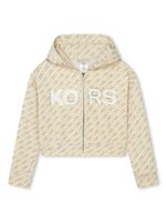 Michael Kors Kids veste à logo imprimé - Tons neutres - thumbnail