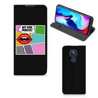 Motorola Moto G9 Play Hippe Standcase Popart Princess