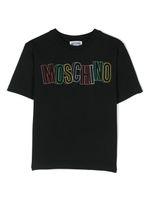 Moschino Kids t-shirt à logo imprimé - Noir - thumbnail