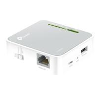 TP-Link TL-WR902AC AC750 WLAN Nano-router (433 Mbit/s (5 GHz) +300 Mbit/s (2,4 GHz) (laptop, toegangspunt, tv-adapter, repeater, router, client, media, FTP-server), wit/grijs