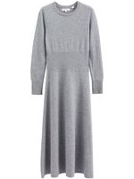 Chinti & Parker robe mi-longue à col rond - Gris