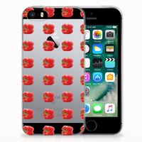 Apple iPhone SE | 5S Siliconen Case Paprika Red - thumbnail