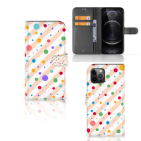 Apple iPhone 12 Pro Max Telefoon Hoesje Dots