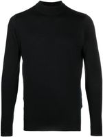 John Smedley turtle-neck jumper - Noir - thumbnail