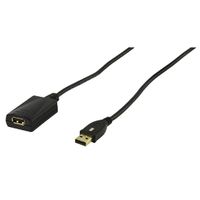 HQ USB A - USB A 5m USB-kabel 2.0 Zwart - thumbnail