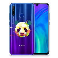 Honor 20 Lite Telefoonhoesje met Naam Panda Color - thumbnail