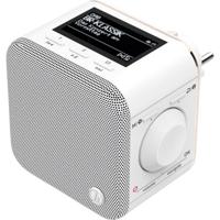 Hama Stopcontactradio DAB+ AUX, Bluetooth Wit