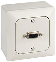Monacor Terminal Box met 9-polige D-Sub-Jack
