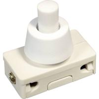 interBär 3030-201.03 3030-201.03 Drukschakelaar 250 V/AC 2 A 1x uit/aan Continu (l x b) 25 mm x 14 mm 1 stuk(s)