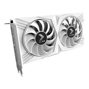 VGA PNY Geforce RTX 4060 8GB XLR8 Gaming VERTO Overclocked Dual Fan Edition White