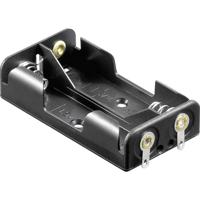 Goobay 46552 Batterijhouder 2 AA (penlite) Soldeeraansluiting (l x b x h) 58 x 32 x 14.5 mm - thumbnail