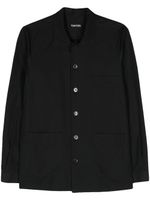 TOM FORD chemise en coton mélangé - Noir