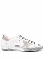 Golden Goose baskets Super-Star Love imprimées - Blanc - thumbnail