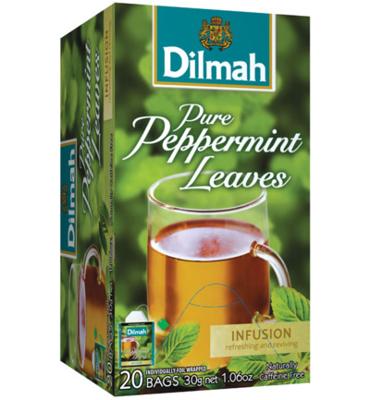 Dilmah Dilmah Pure Pepermunt Gezondheid (20st) Dilmah Dilmah Pure Pepermunt Gezondheid (20st)