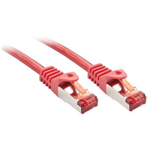 LINDY 47363 RJ45 Netwerkkabel, patchkabel CAT 6 S/FTP 1.50 m Rood 1 stuk(s)