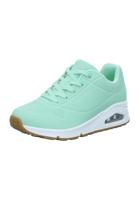 Skechers Uno Stand On Air dames Sneaker Low top, Mint Durabuck Mesh, 41 EU